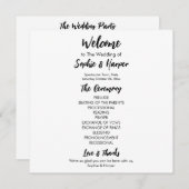 Einfache Vielseitigkeit Moderne Lässig Schwarz & W Programm (Vorne/Hinten)