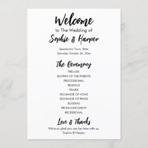 Einfache Vielseitigkeit Moderne Lässig Schwarz & W Programm