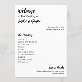 Einfache Vielseitigkeit Moderne Lässig Schwarz & W Programm