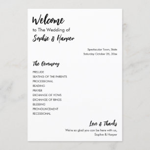 Einfache Vielseitigkeit Moderne Lässig Schwarz & W Programm