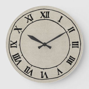 Einfache viktorianische Wanduhr