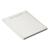 Einfache Vintage Notepad Notizblock (angewinkelt)
