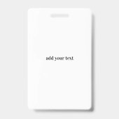 einfache vip alle access pass Konzertnamen besetzt Ausweis (Rückseite)