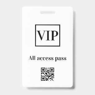 einfache vip alle access pass Konzertnamen besetzt Ausweis