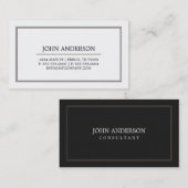 Einfache Visitenkarte (Vorne/Hinten)