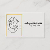 Einfache Visitenkarte (Vorderseite)