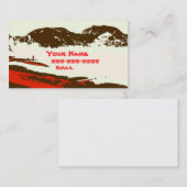 Einfache Visitenkarte (Vorne/Hinten)