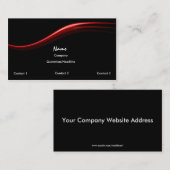 Einfache Visitenkarte (Vorne/Hinten)