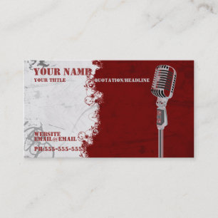 Einfache Visitenkarte