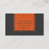 Einfache Visitenkarte (Rückseite)