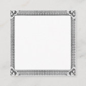 einfache Visitenkarte (Vorderseite)