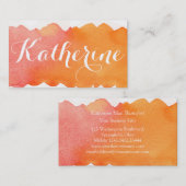 Einfache Visitenkarte (Vorne/Hinten)