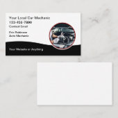 Einfache Visitenkarten für Automobile Visitenkarte (Vorne/Hinten)