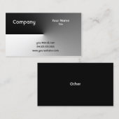 Einfache Visitenkarten Visitenkarte (Vorne/Hinten)