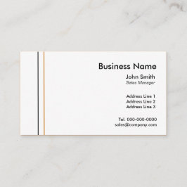 Einfache Visitenkartenvorlagen Visitenkarte