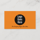 Einfache Vorlage für alle Branchen Visitenkarte (Rückseite)