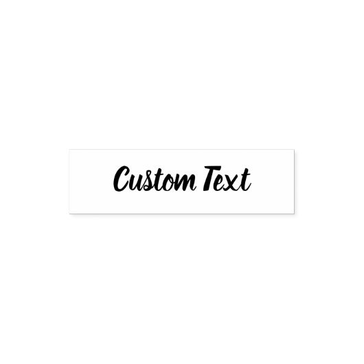 Einfache Vorlage für benutzerdefiniertes Skriptfor Permastempel (Design)