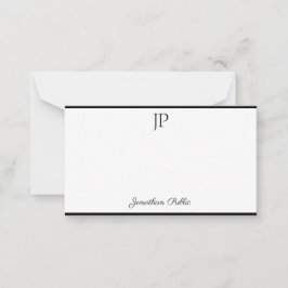 Einfache Vorlage für das Handschreiben von Skriptm