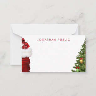 Einfache Vorlage für die Weihnachtshandschrift