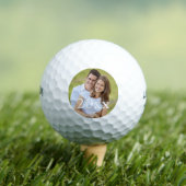 Einfache Vorlage für Golfer-Foto-Gastgeschenk Hoch Golfball (Insitu T-Shirt)