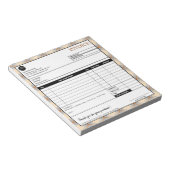 Einfache Vorlage für Karierte grenzübergreifende R Notizblock (angewinkelt)