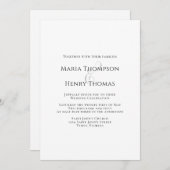 Einfache Vorlage für Minimalistischen Schwarzen Te (Vorne/Hinten)