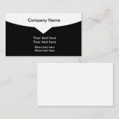 Einfache Vorlage für moderne Visitenkarten Visitenkarte (Vorne/Hinten)