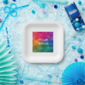 Einfache Vorlage für Party Erstellen Sie Ihre eige Pappteller (Party)