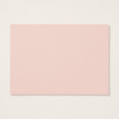 Einfache Vorschlge für die Datumstunde Rosa Karte (Rückseite)