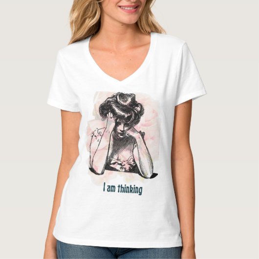 Einfache Vorstellung T-Shirt (Vorderseite)