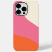 Einfache Waagen - Rosa, Orange und Creme Case-Mate iPhone Hülle (Rückseite)
