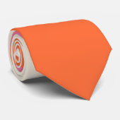 Einfache Waagen - Rosa, Orange und Creme Krawatte (Gerollt)