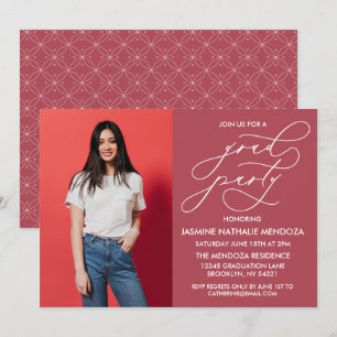 EINFACHE WÄHRUNGSKALLIGRAPHISCHE ABSCHLUSS-EINLADU EINLADUNG