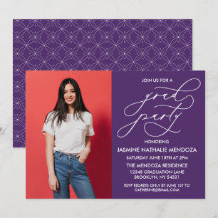 EINFACHE WÄHRUNGSKALLIGRAPHISCHE ABSCHLUSS-EINLADU EINLADUNG