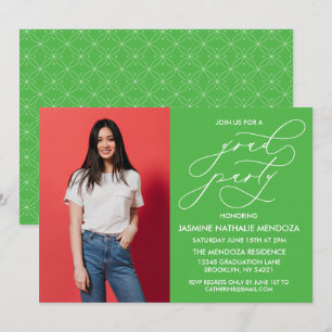 EINFACHE WÄHRUNGSKALLIGRAPHISCHE ABSCHLUSS-EINLADU EINLADUNG