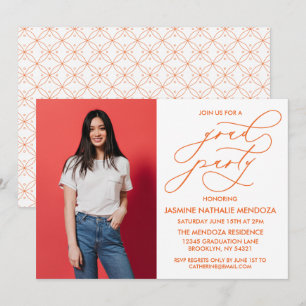 EINFACHE WÄHRUNGSKALLIGRAPHISCHE ABSCHLUSS-EINLADU EINLADUNG