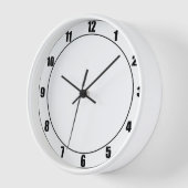 Einfache Wall-Uhr 3 Wanduhr (Winkel)