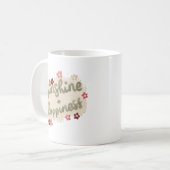 Einfache warme Erinnerung Freude Sonnenschein Glüc Kaffeetasse (Vorderseite Links)