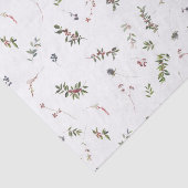 Einfache warme Winter Berry Wasserfarbe Weihnachte Seidenpapier