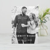 Einfache Warme Wünsche (Stehend Vorderseite)