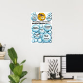Einfache Wäsche Poster (Heimbüro)