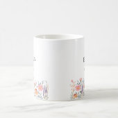 Einfache Wasserfarbe Florale Garten Baby Shower Kaffeetasse (Mittel)