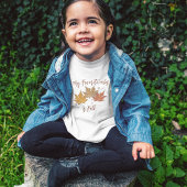 Einfache Wasserfarbe Herbst Herbstblätter Blätter T-Shirt