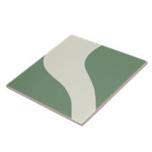 Einfache Waves in Grün Fliese (Seite)