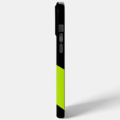 Einfache Waves in Lime Green Case-Mate iPhone Hülle (Rückseite / Links)