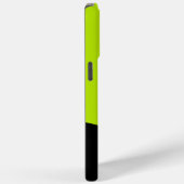 Einfache Waves in Lime Green Case-Mate iPhone Hülle (Rückseite / Rechts)