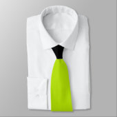 Einfache Waves in Lime Green Krawatte (Gebunden)