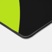 Einfache Waves in Lime Green Schreibtischunterlage (Ecke)