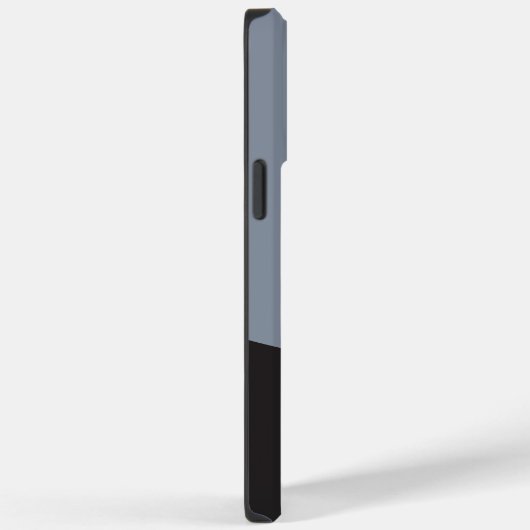 Einfache Waves - Schwarz, Grau und Creme Case-Mate iPhone Hülle (Rückseite / Rechts)