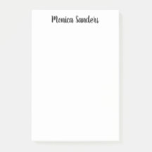 Einfache weibliche Girly Moderne Schwarze Schrift